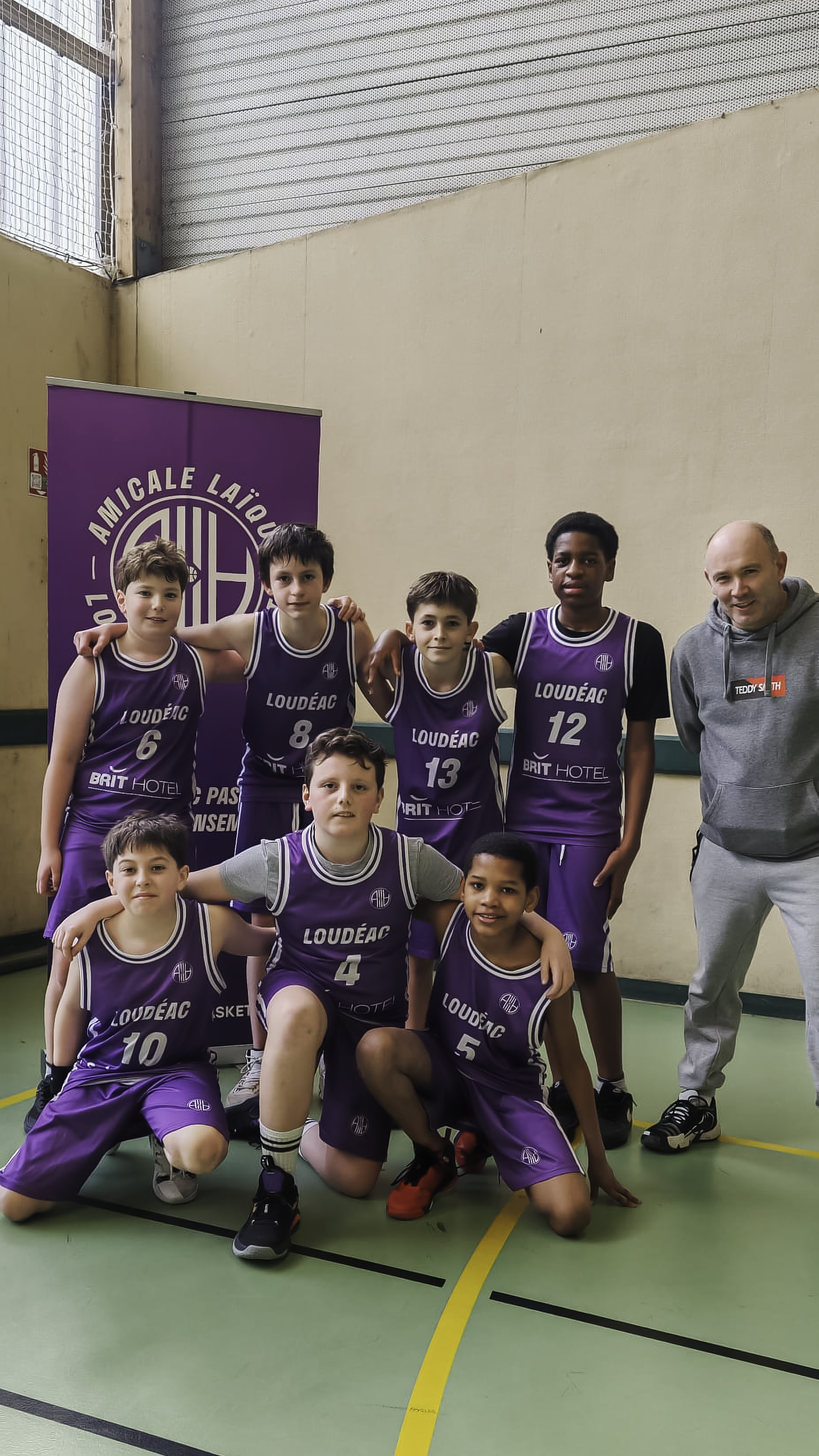 Le Télégramme - "Basket-ball à Loudéac : belle victoire des U13M de l’ALLB !"